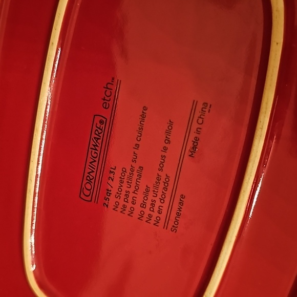 Corningware Etch - Picture 3 of 5